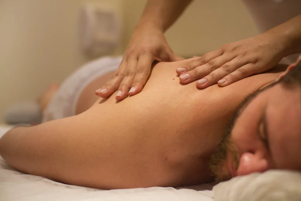 Sessão de drenagem linfática